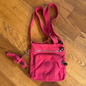Kipling Pink Crossbody Purse